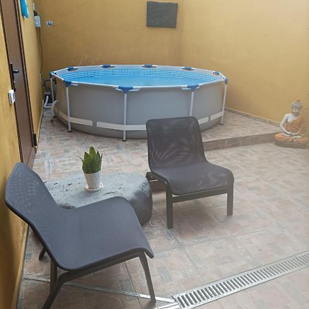 Tradicional Casa Canaria Con Piscina Y Vistas Al Teide Icod de los Vinos Kültér fotó