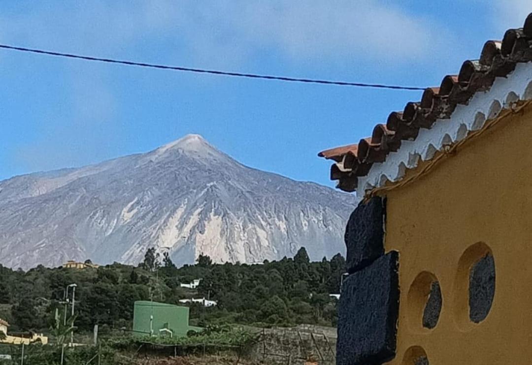 Tradicional Casa Canaria Con Piscina Y Vistas Al Teide Icod de los Vinos Kültér fotó