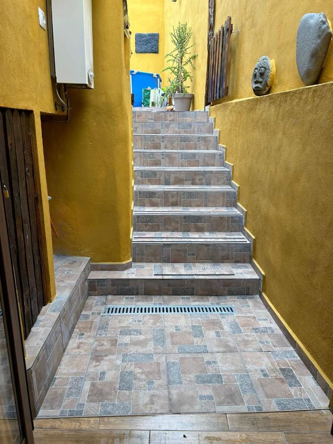 Tradicional Casa Canaria Con Piscina Y Vistas Al Teide Icod de los Vinos Kültér fotó