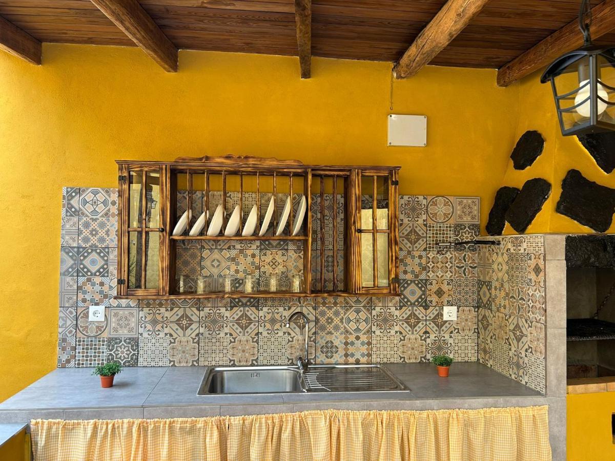 Tradicional Casa Canaria Con Piscina Y Vistas Al Teide Icod de los Vinos Kültér fotó