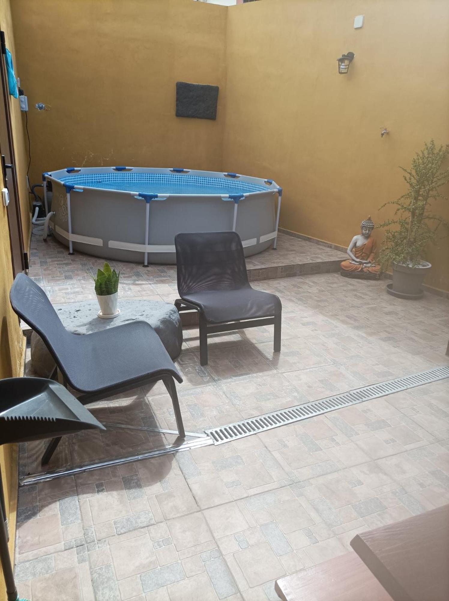 Tradicional Casa Canaria Con Piscina Y Vistas Al Teide Icod de los Vinos Kültér fotó