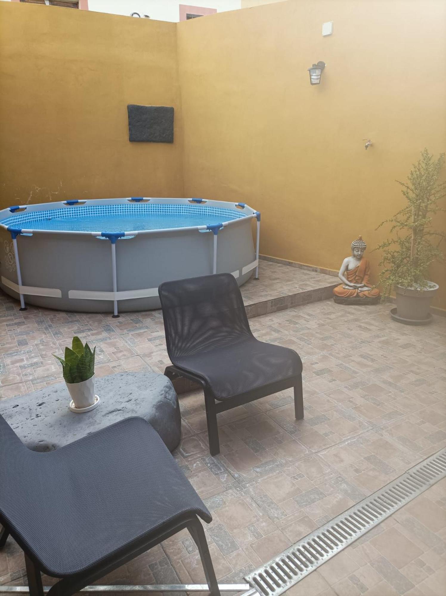 Tradicional Casa Canaria Con Piscina Y Vistas Al Teide Icod de los Vinos Kültér fotó