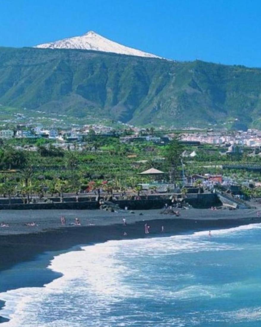 Tradicional Casa Canaria Con Piscina Y Vistas Al Teide Icod de los Vinos Kültér fotó